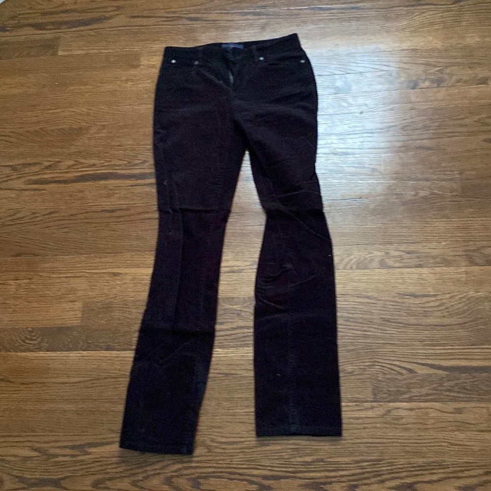 Talbots Corduroy Velvet Black Jeans